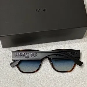 Dior Signature Butterfly Sunglasses Black / Blue Lenses DIOR DiorPacific S2U 53MM Butterfly Sunglasses | Saks Fifth  main image 4